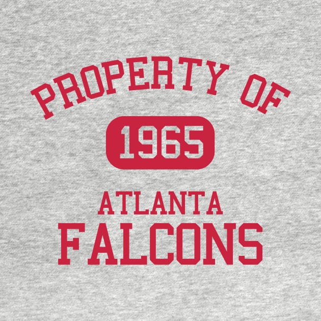 Property of Atlanta Falcons by Funnyteesforme